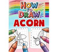 How to Draw Acorn: Draw Acorns Using the Grid System for Beginners and Young Artists