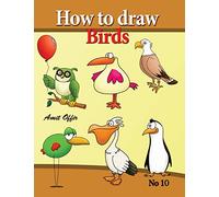 Amit Offir how to draw birds (Tascabile) How to Draw Cartoon Characters