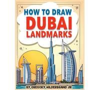How to draw Dubai Landmarks: 4 easy drawing steps