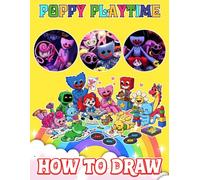 How To Draw Pop-py's: Learn How to Draw Step-by-Step For Beginners Ages 4-8, 9-12, Unofficial Book, Draw and Color Book For Kids,Great Gifts For Adults To Chill, Unwind, And Relieve Stress
