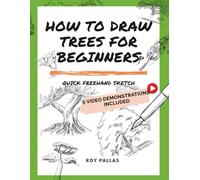 How to draw trees for beginners: Quick freehand sketch