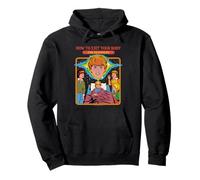 How to Exit Your Body Sarcastic Retro Funny Adult Humor Felpa con Cappuccio