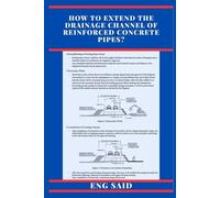 How to extend the drainage channel of reinforced concrete pipes?