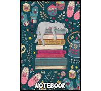 How to Hygge Like a Cat notebook: 110 Pages of 6" x 9" College-Ruled Paper for Writing, Journaling, and Creative Storytelling