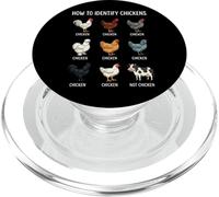 How To Identify Chickens Divertente PopSockets PopGrip per MagSafe