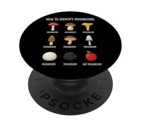 How To Identify Mushrooms PopSockets PopGrip Adesivo