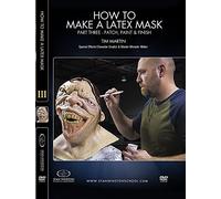 How to Make a Latex Rubber Mask Part 3 - Patch, Paint & Finish