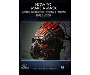 How to Make a Mask - Part Five: Leatherwork, Painting, and Finishing