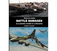 How to make BATTLE DAMAGES to a plastic model in a diorama