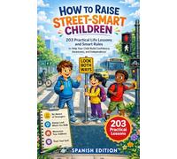 How to Raise Street-Smart Children: 203 Practical Life Lessons and Smart Rules to Help Your Child Build Confidence, Awareness, and Independence (Spanish Edition)