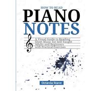 How to Read Piano Notes: A Visual Guide to Reading Sheet Music for Self Taught Adults and Beginners with Practical Exercises