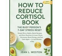 How to Reduce Cortisol Book - The Busy Person’s 7-Day Stress Reset: Simple Micro-Habits, Quick Recipes, and Short Routines to Lower Stress Hormones, ... and Feel Calm Again - In Just Minutes a Day