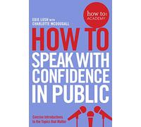 How to Speak With Confidence in Public