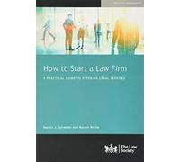 Rachel Roche Darren Sylvester How to Start a Law Firm (Tascabile)