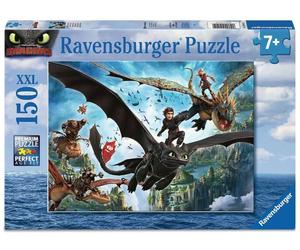 How To Train Your Dragon Children's Jigsaw Puzzle Xxl Dragons & Heroes (150 Pezz