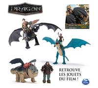How to train your dragon DreamWorks Dragons, , Deadly Nadder e Astrid, action figure della coppia vichinga, giocattoli per bamb