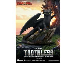 HOW TO TRAIN YOUR DRAGON - Standing Toothless Master Craft Statue Beast Kingdom