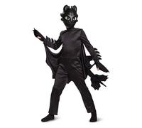 How To Train Your Dragon Toothless Deluxe Costume Bambini x-Small (3T-4T)