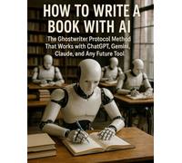How to Write a Book with AI: The Ghostwriter Protocol Method That Works with ChatGPT, Gemini, Claude, and Any Future Tool