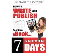 Jim Edwards Dr How to Write and Publish Your Own eBook in as Little (Tascabile)