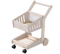 howa Carrello della spesa giocattolo in legno,accessorio per negozio di giochi 4899
