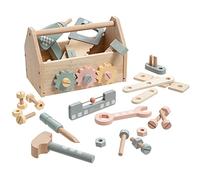 howa Cassetta degli attrezzi per bambini in legno con 45 accessori 4907