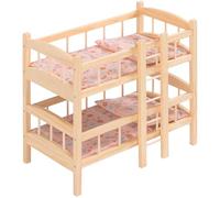 howa Letto a castello per bambole, in legno, divisibile, per bambole, miniflowers 2460