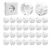 HOWAB Copriprese per Bambini Copri Prese: 40 Pizze Copripresa Bambini Casa, Tappi Prese Elettriche per Camera Studio Cucina Bagno Soggiorno, Protezione per Neonati e Animali Domestici