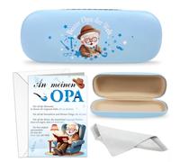 HOWAF Custodia per occhiali per i regali del nonno, Custodia per occhiali per nonno, Miglior regalo per il nonno, regalo per il nonno di Natale compleanno