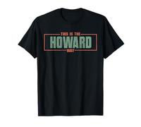 Howard Camicia con Nome Personalizzato This Is The Howard Way Maglietta