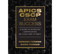 Howard Forman David Forman APICS CSCP Exam Success (Tascabile)