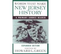 Howard Green Words That Make New Jersey History (Tascabile)
