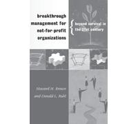 Howard H. Brown Breakthrough Management for Not-for-Profit O (Copertina rigida)