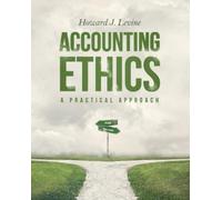 Howard J Levine Accounting Ethics (Tascabile)