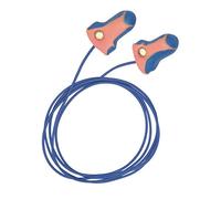 Howard Leight Laser Trak Inserti Auricolari Monouso, Rilevabili dal Metal Detector per l'Industria Alimentare, Schiuma Poliuretanica a Lento Rilascio, Taglia Unica, SNR 35 dB, 3301167 (100 Paia)