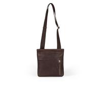 Howard London Borsa a tracolla 'Filiph' marrone scuro Uomo - Accessori - Borse e zaini - Borse - Borse da lavoro e per laptop - Borse in pelle Howard London One Size