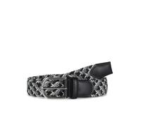 Howard London Cintura 'Howard Braided Stretch Belt Andy Black / Grey' colori misti Uomo - Accessori - Cinture - Cinture in pelle Howard London 85