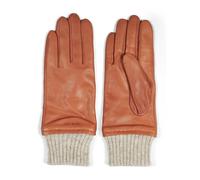Howard London - Ella Leather Gloves - - Accessories - Donna - Arancione - 8 1/2 IN