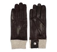 Howard London - Leather Gloves Lily - - Accessories - Donna - Marrone - 8 1/2 IN