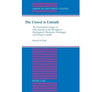 Howard N. Tuttle The Crowd is Untruth (Copertina rigida)