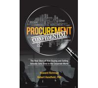 Howard Richman Robert Handfield Procurement Confidential (Copertina rigida)
