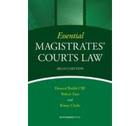 Howard Riddle Robert Zara Briony Cla Essential Magistrates' Courts (Tascabile)