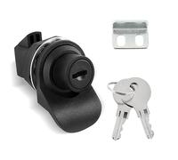 HOWDIA 1Pcs Push Button Lock Glove Box Latch, Tool Box Latch per camion Tool Box Lock Sostituzione, Golf Push Cart Accessori, Marine Glove Box Plastic Tool Box Truck, Premere l'interruttore
