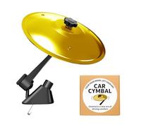 Howdy Bally 1 piatto a tamburo per auto, mini piatto per auto per gli amanti della musica, perfetto per il divertimento della batteria dell'auto (1 pezzo)
