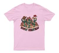 Howdy Christmas Cactus T-Shirt Unisex Regalo Retrò Divertente Donna Vintage