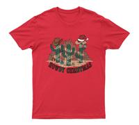 Howdy Christmas Cactus T-Shirt Unisex Regalo Retrò Divertente Donna Vintage