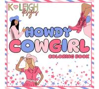 Howdy Cowgirl Coloring Book