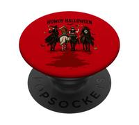 Howdy Halloween Cowgirl spaventoso paese occidentale Halloween PopSockets PopGrip Adesivo