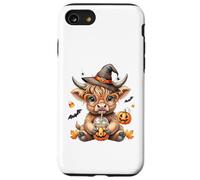 Howdy Halloween Divertente Highland Cow Spooky Stagione Uomini Donne Custodia per iPhone SE (2020) / 7/8
