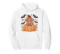 Howdy Halloween Divertente Highland Cow Spooky Stagione Uomini Donne Felpa con Cappuccio